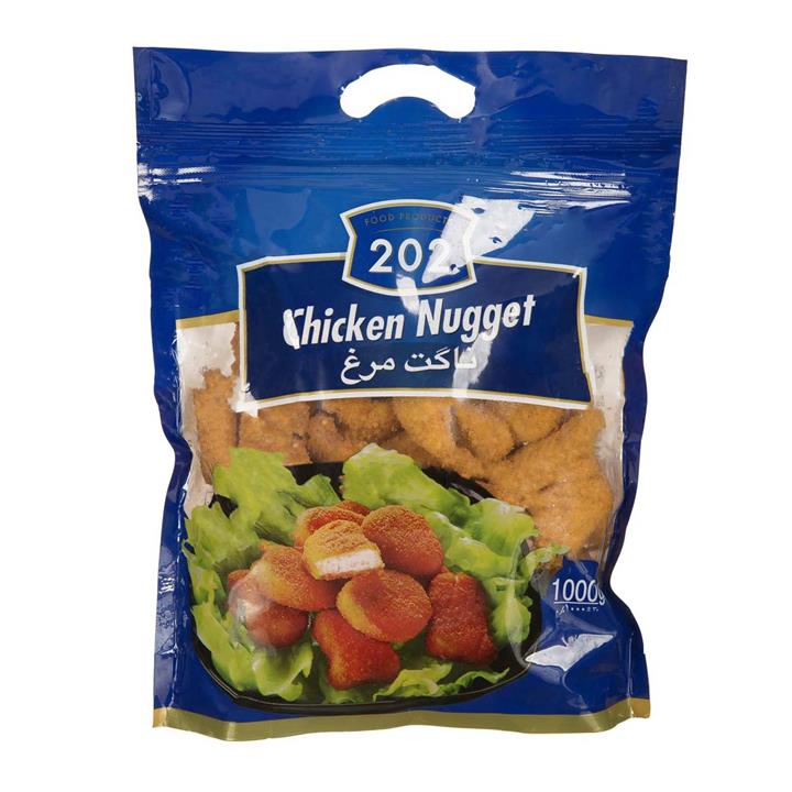 ناگت مرغ 1000 گرمی 202 202 Chicken Nugget 1 kg